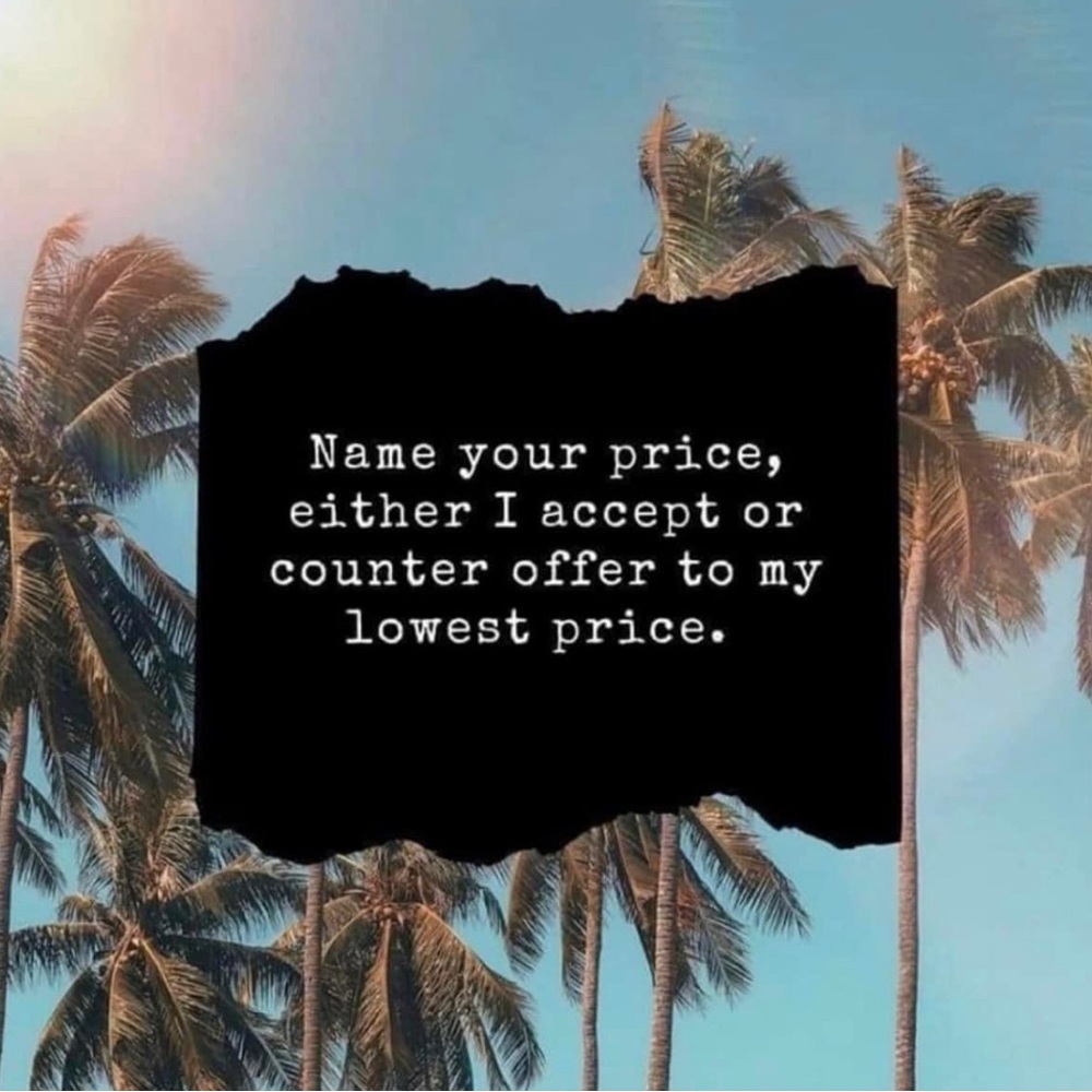 *Name your price*